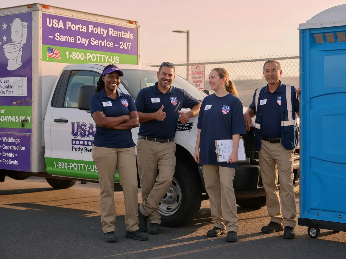 Porta Potty Rental company in Palm Springs, CA